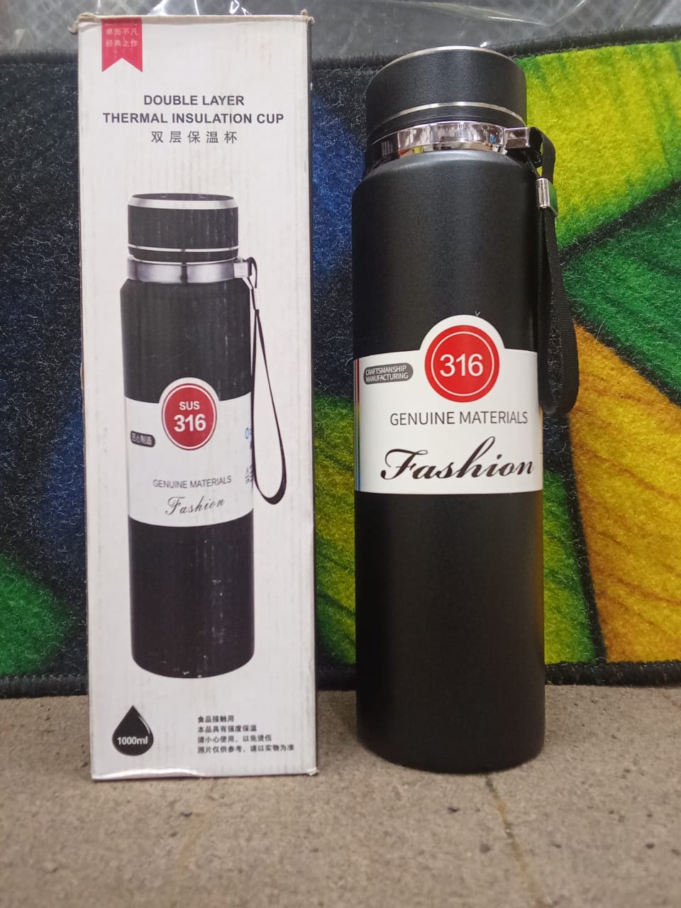 Double Layer Thermal insulation bottle