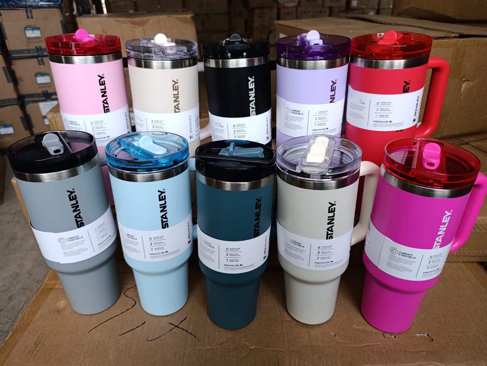 Flip straw Stanley Tumbler